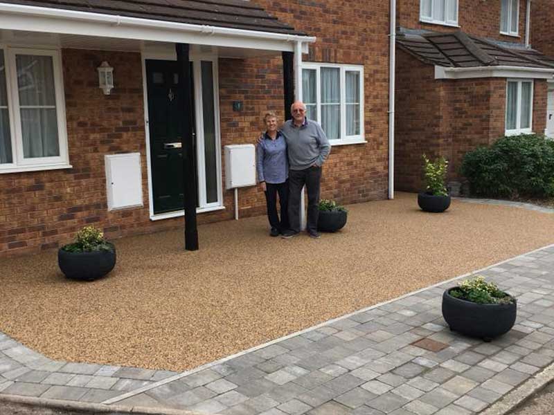 Block paving and resin bound